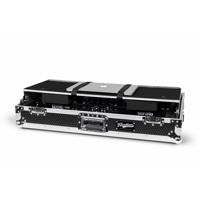 Headliner HL10014 Flight Case For Rane Four With Laptop Platform And Wheels