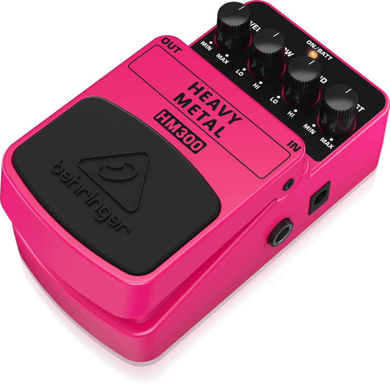 Behringer HM300 Heavy Metal Distortion Effect Pedal