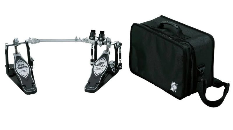 Tama HP900PWNMR Iron Cobra 900 Power Glide Twin Bass Drum Pedal With Mirror Rod