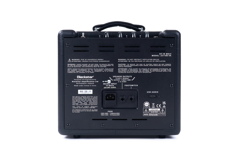 Blackstar HT 1R MKIII Guitar Amplifier Combo - 1x8"