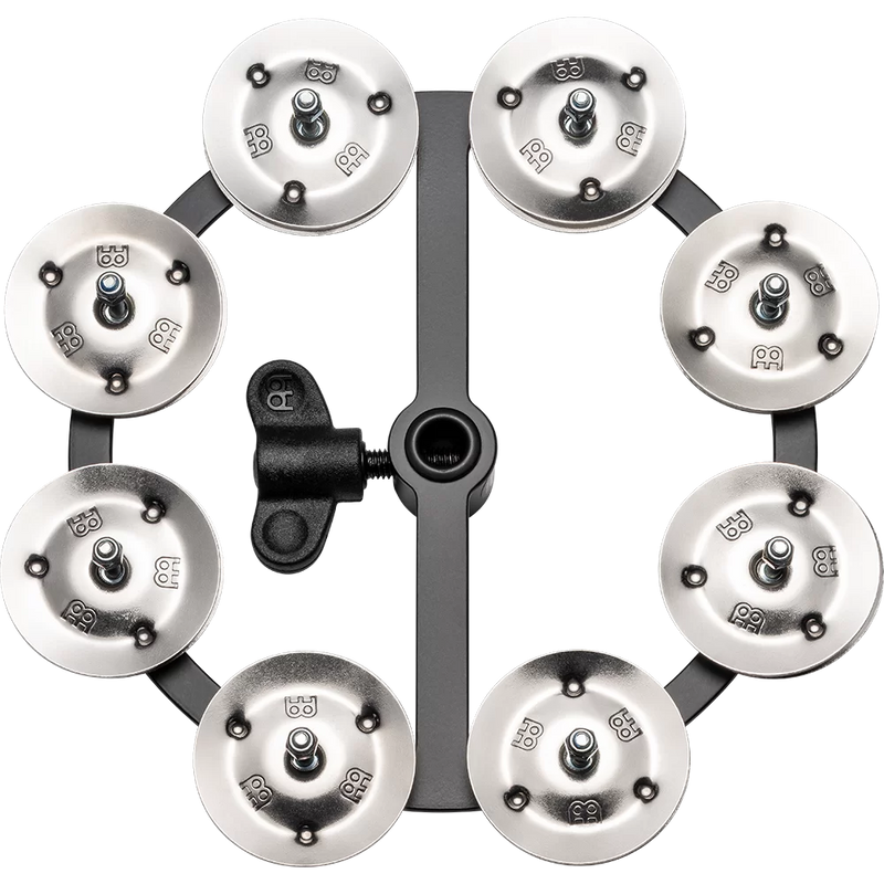Meinl HTHH1BK Headliner Series Hihat Tambourine Steel Jingles -5"