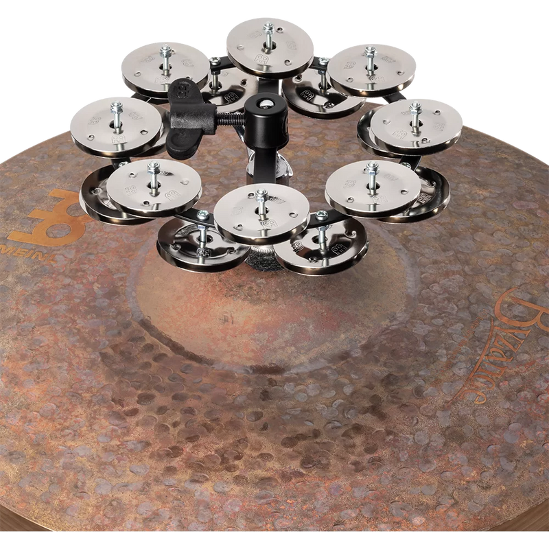Meinl HTHH2BK Hi Hat Jingles 2 rangées (noir)