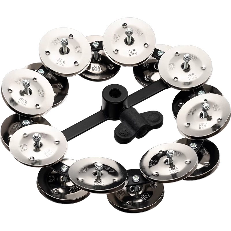 Meinl HTHH2BK Hi Hat Jingles 2 rangées (noir)