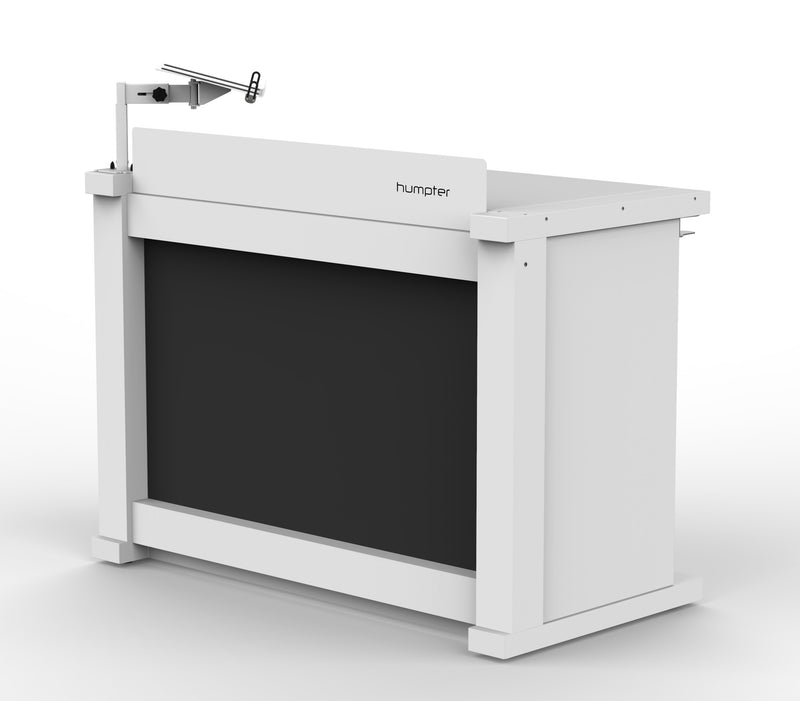 ProX XFH-HUMPTERB3WH B3 Quick Folding DJ Controller Turntable CD-J Facade Table Workstation by Humpter (White Finish)
