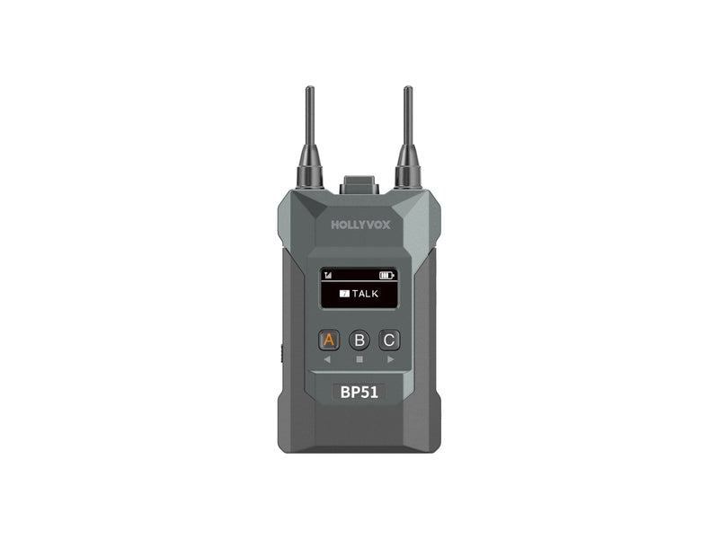 Hollyland HV-G51-4B-SE Hollyvox G51 Système d'interphone sans fil ENC full duplex (4 personnes)