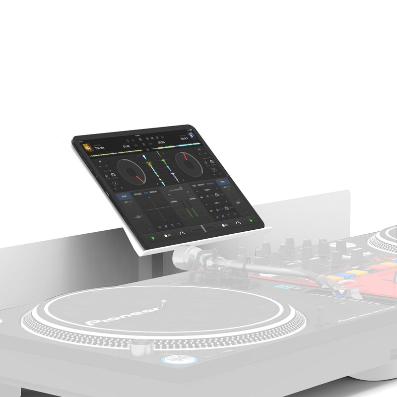 ProX XF-B3TABLETWH Universal Tablet Mounting Stand for B3 DJ Table (White)