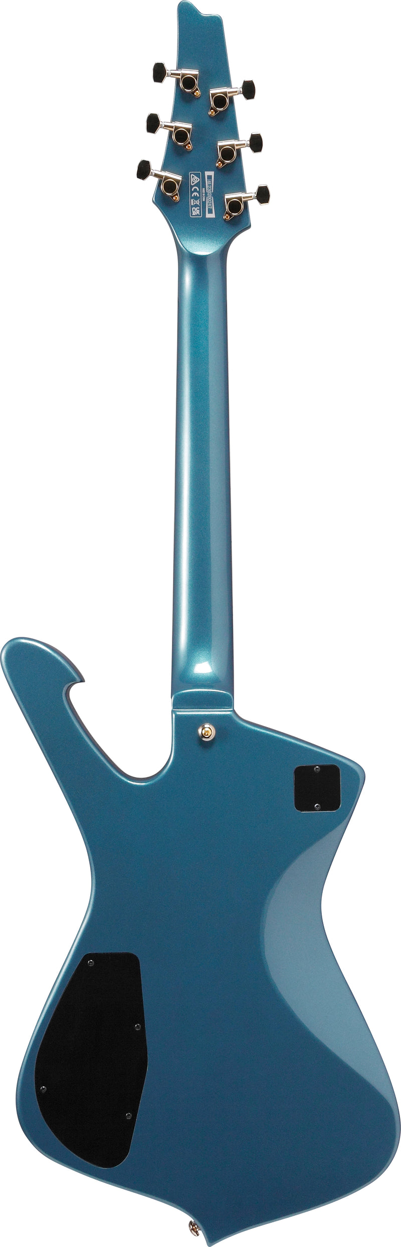 Ibanez IC420ABM Iceman Guitare électrique (Bleu antique métallisé)