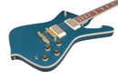 Ibanez IC420ABM Iceman Series Electric Guitar (Antique Blue Metallic)