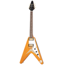 Epiphone IGCKFVWANAGH 1958 Korina Flying V Guitare électrique (vieilli naturel)