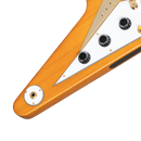 Epiphone IGCKFVWANAGH 1958 Korina Flying V Guitare électrique (vieilli naturel)