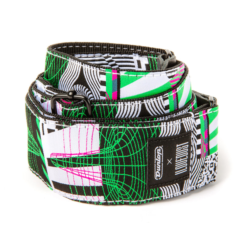 Dunlop ILD16 I Love Dust Guitar Strap (Tempest Fuzz)