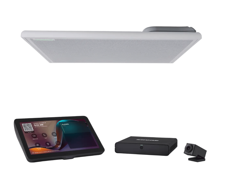 Shure IMXRK80 Intellimix Room Kit With 2 MXA902 And Huddly Crew