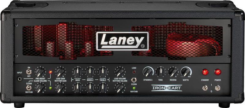 Laney IRT120H IRONHEART All Tube 3-Channel Guitar Head - 120W With Reverb