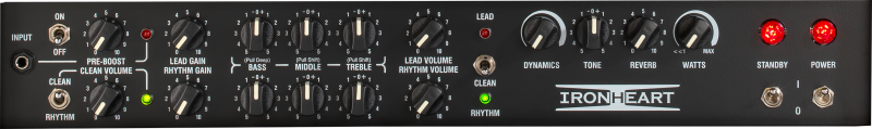 Laney IRT120H IRONHEART All Tube 3-Channel Guitar Head - 120W With Reverb