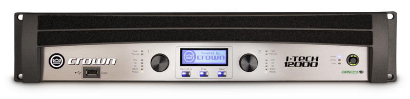 Crown IT12000HD 2 Channel 4500W @ 4Ω Power Amplifier