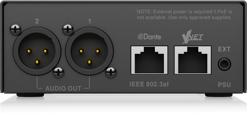 Klark Teknik VNET2-DANTE BRIDGE Connection Bridge For Dante Sources (DEMO)