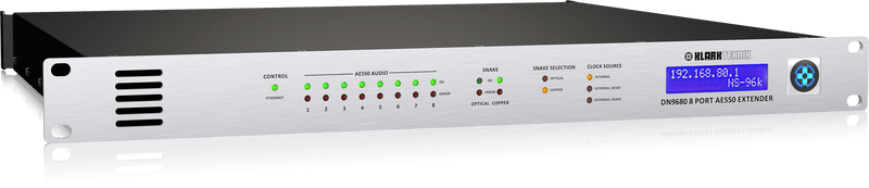 Klark Teknik DN9680 Multi Channel AES50 Extender (1RU) (DEMO)