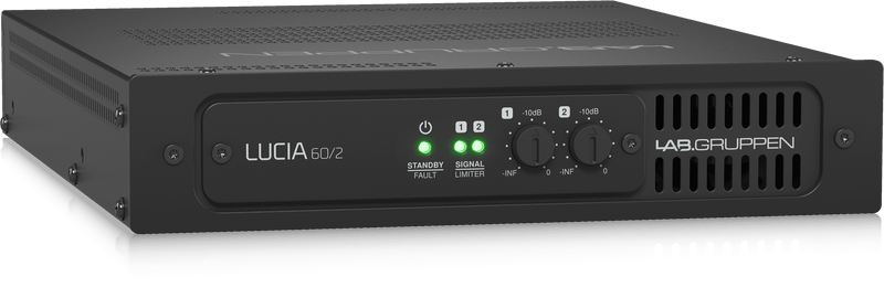 Lab Gruppen LUCIA60/2 Compact 2 x 30 Watt Amplifier For Installation Applications