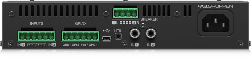 Lab Gruppen LUCIA60/2 Compact 2 x 30 Watt Amplifier For Installation Applications