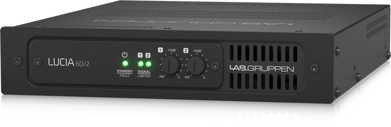 Lab Gruppen LUCIA60/2 Compact 2 x 30 Watt Amplifier For Installation Applications