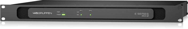 Lab Gruppen E40:2  E-Series Installation Amplifier With 2 Flexible Output Channels - 4000W