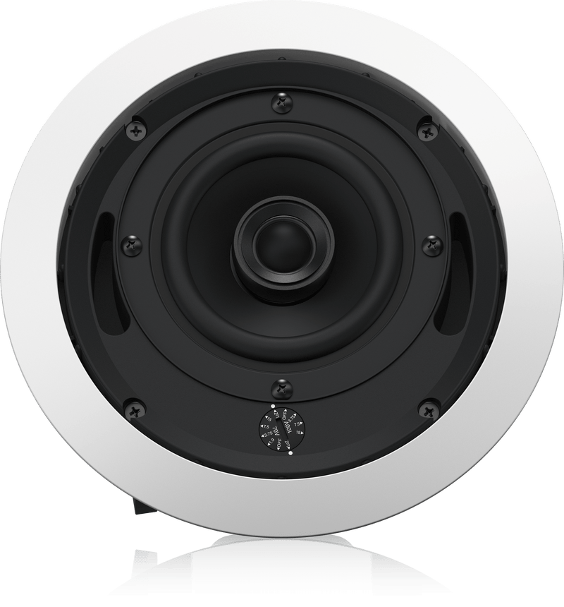 Tannoy CVS 4 MICRO Coaxial In-Ceiling Loudspeaker with Shallow Back Can (Pair, White) - 4"