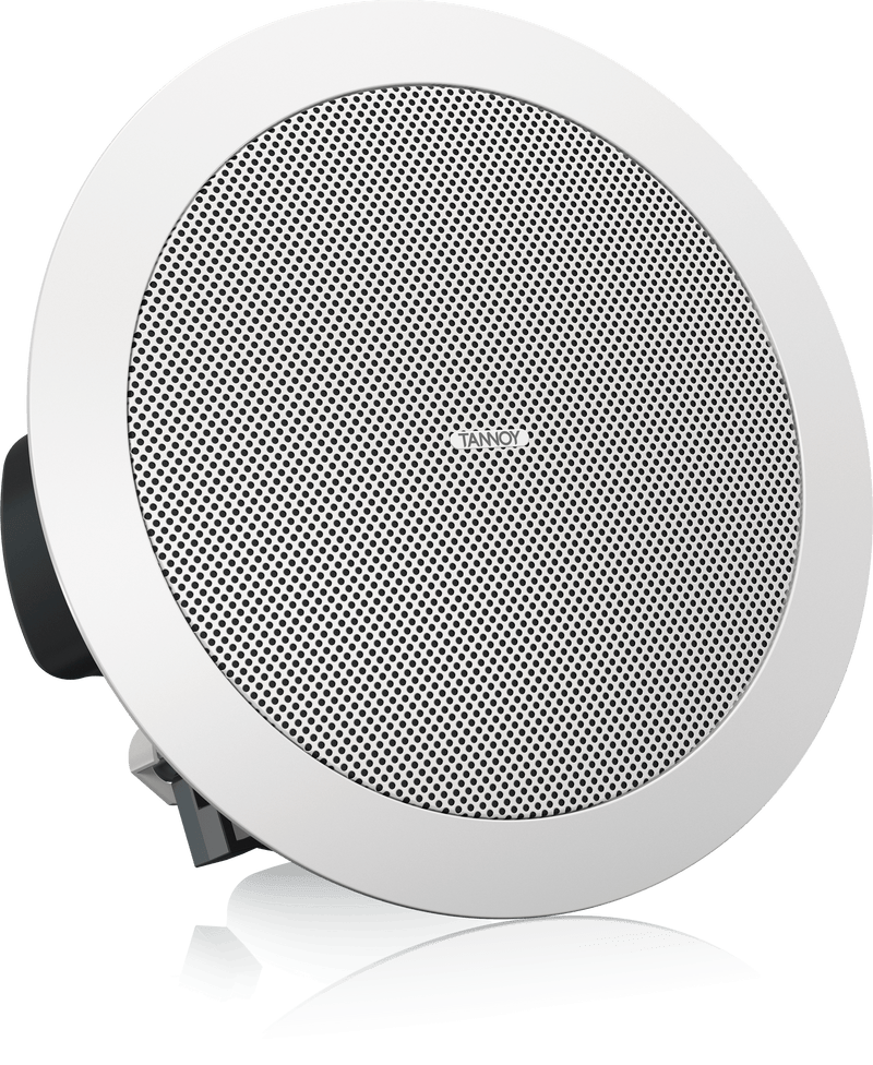 Tannoy CVS 4 MICRO Coaxial In-Ceiling Loudspeaker with Shallow Back Can (Pair, White) - 4"