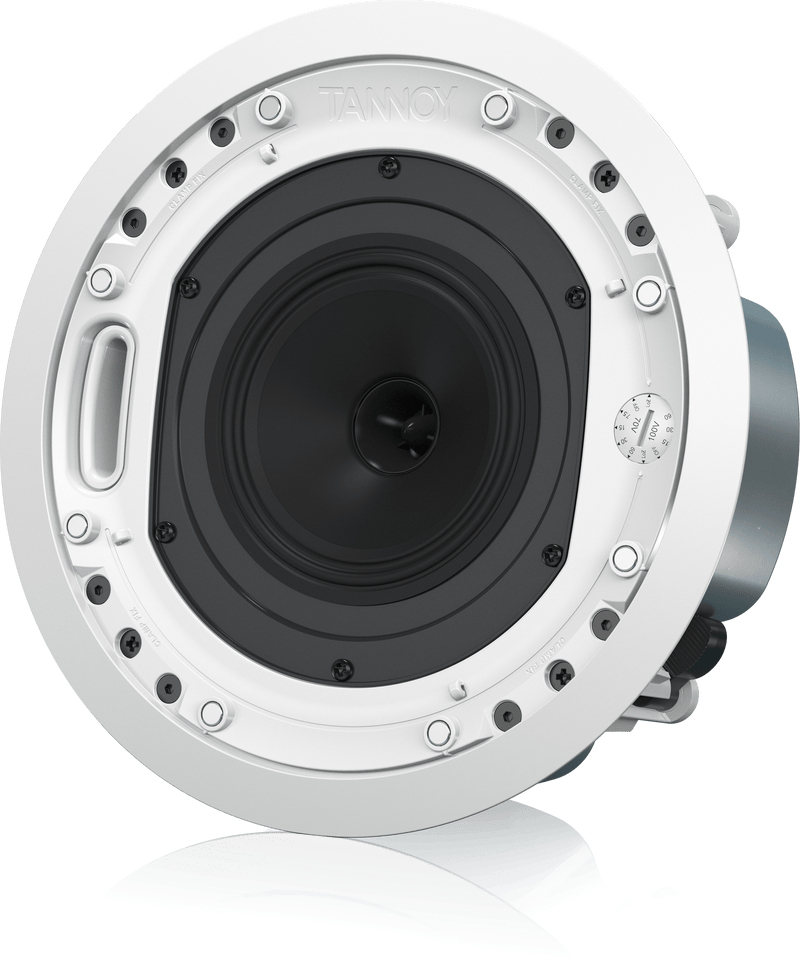 Tannoy CMS 503DC LP Low Profile Full Range Ceiling Loudspeaker (Pair, White) - 5"