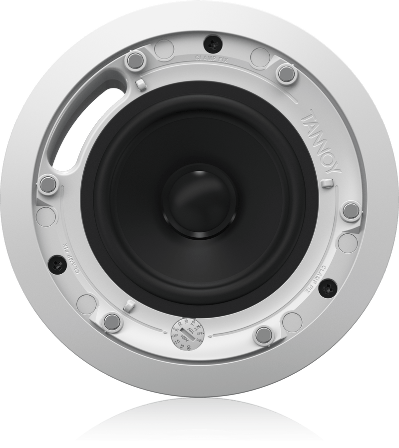 Tannoy CMS 503ICT PI Pre-Install Full-Range Ceiling Loudspeaker With ICT Driver (Pair, White) - 5"