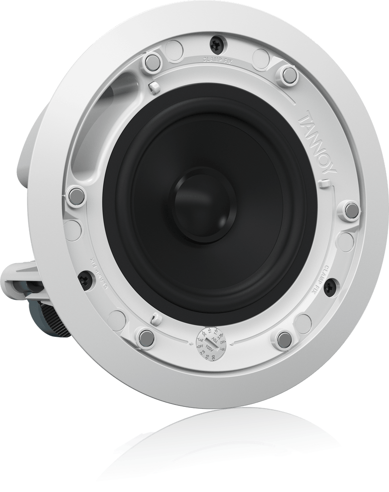 Tannoy CMS 503ICT PI Pre-Install Full-Range Ceiling Loudspeaker With ICT Driver (Pair, White) - 5"