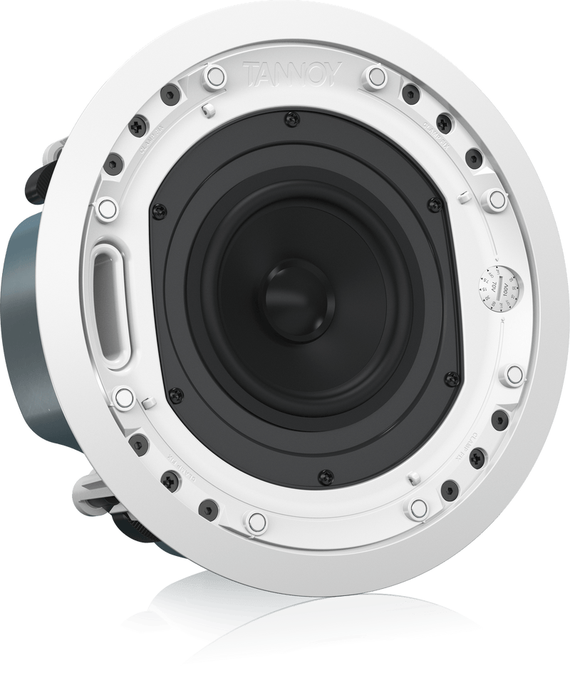 Tannoy CMS 503ICT LP Low Profile Full Range Ceiling Loudspeaker (Pair, White) - 5"