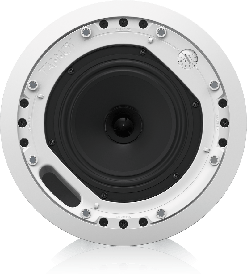 Tannoy CMS603DC-BM Blind Mount Full-Range Ceiling Loudspeaker with Dual-Concentric Driver (Pair, White) - 6" (DEMO)