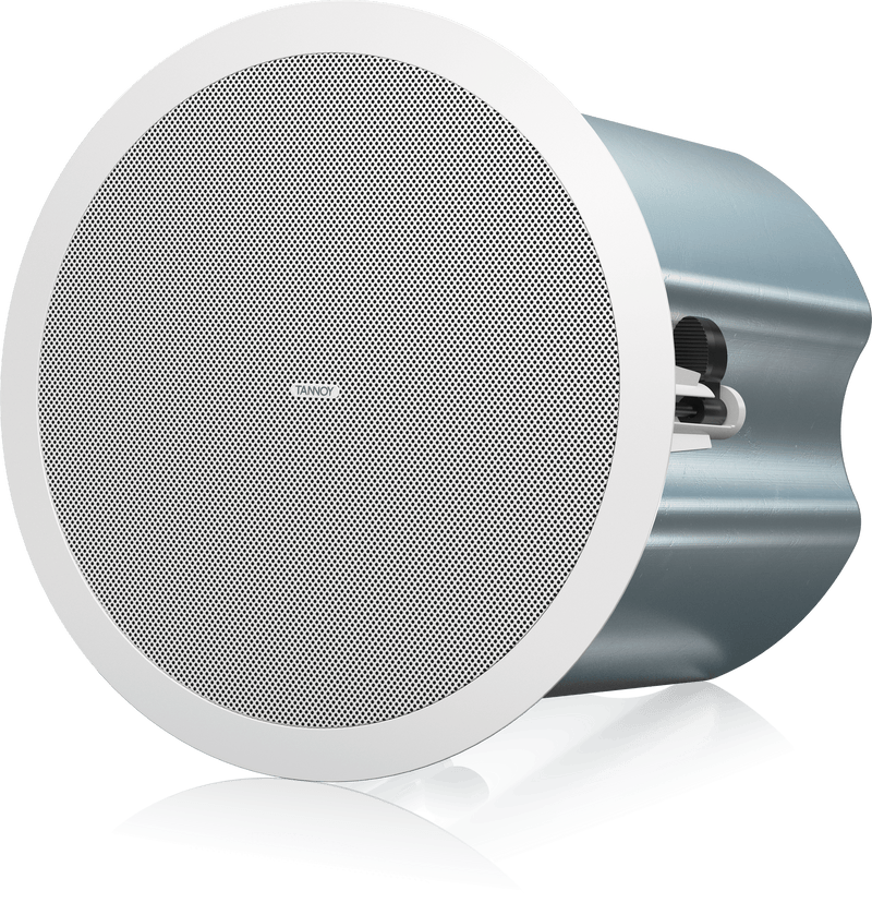 Tannoy CMS603DC-BM Blind Mount Full-Range Ceiling Loudspeaker with Dual-Concentric Driver (Pair, White) - 6" (DEMO)