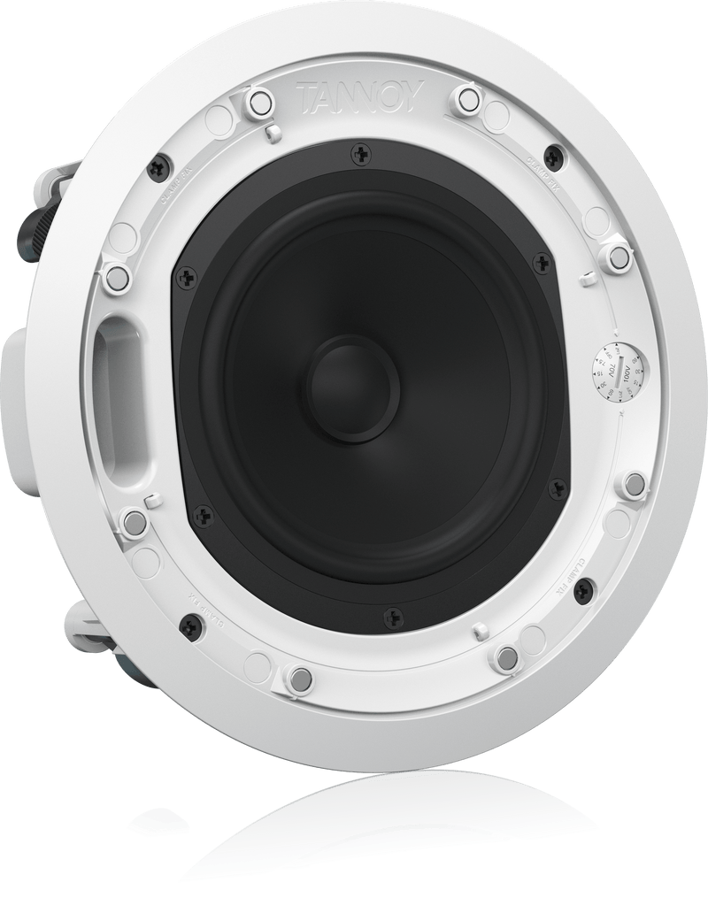 Tannoy CMS 603ICT PI Pre-Install Full Range Ceiling Loudspeaker (Pair, White) - 6"