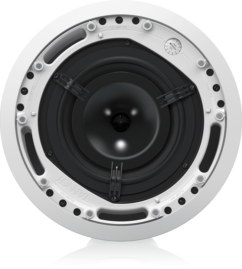 Tannoy CMS 803DC Q Blind Mount Full Range Ceiling Loudspeaker (Pair, White) - 8"