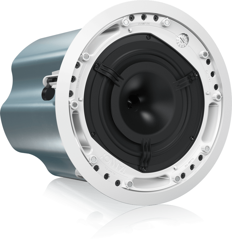 Tannoy CMS 803DC Q Blind Mount Full Range Ceiling Loudspeaker (Pair, White) - 8"