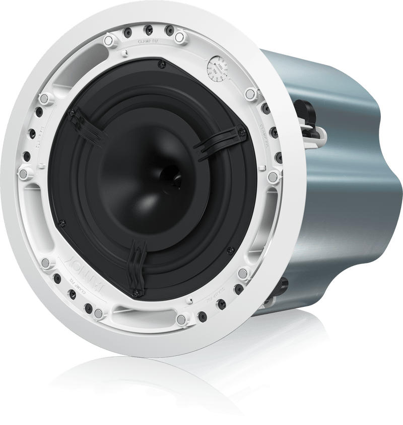 Tannoy CMS 803DC Q Blind Mount Full Range Ceiling Loudspeaker (Pair, White) - 8"