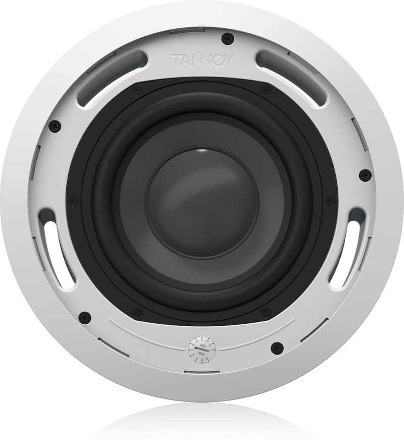 Tannoy CMS 801 SUB PI Pre-Install Compact Ceiling-Mounted Subwoofer (Pair, White) - 8"