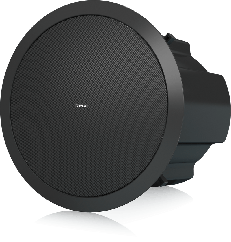 Tannoy CVS 6 Coaxial In-Ceiling Loudspeaker for Installation Applications (Pair, Black) - 6"