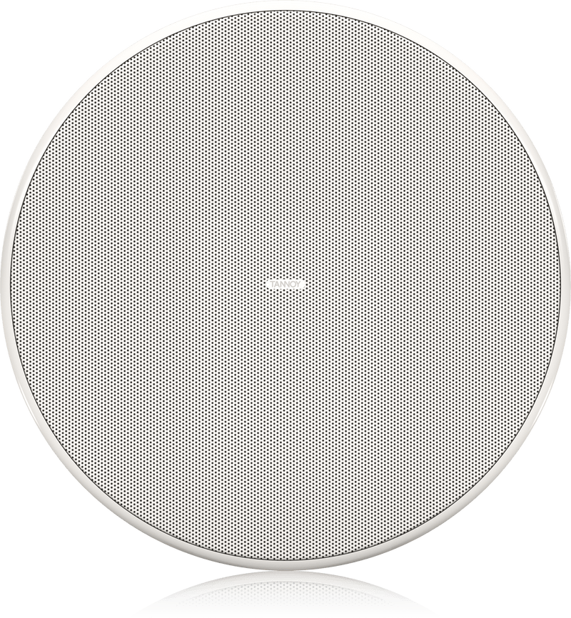 Tannoy PCI 8DC Premium Dual Concentric In-Ceiling Loudspeaker for Installation Applications (Single, White) - 8"