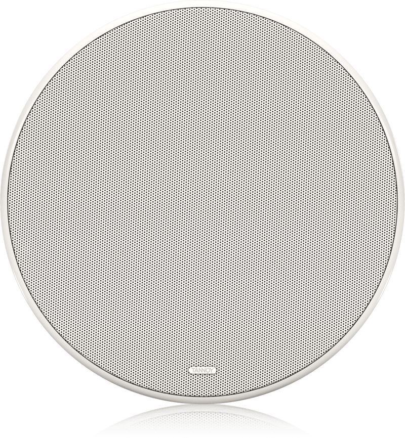 Tannoy QCI 8DC High-Performance Dual Concentric In-Ceiling Loudspeaker for Installation Applications (Single, White) - 8"