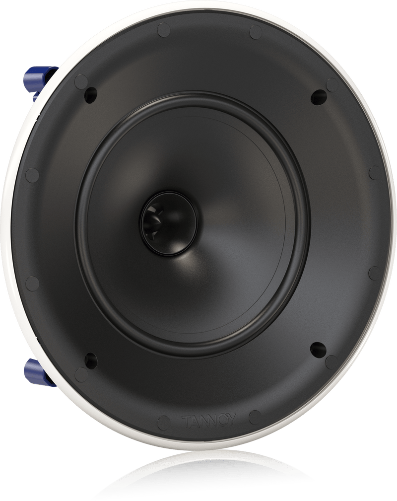Tannoy QCI 8DC High-Performance Dual Concentric In-Ceiling Loudspeaker for Installation Applications (Single, White) - 8"