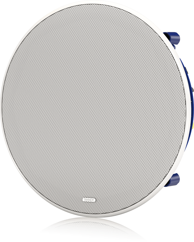 Tannoy QCI 8DC High-Performance Dual Concentric In-Ceiling Loudspeaker for Installation Applications (Single, White) - 8"