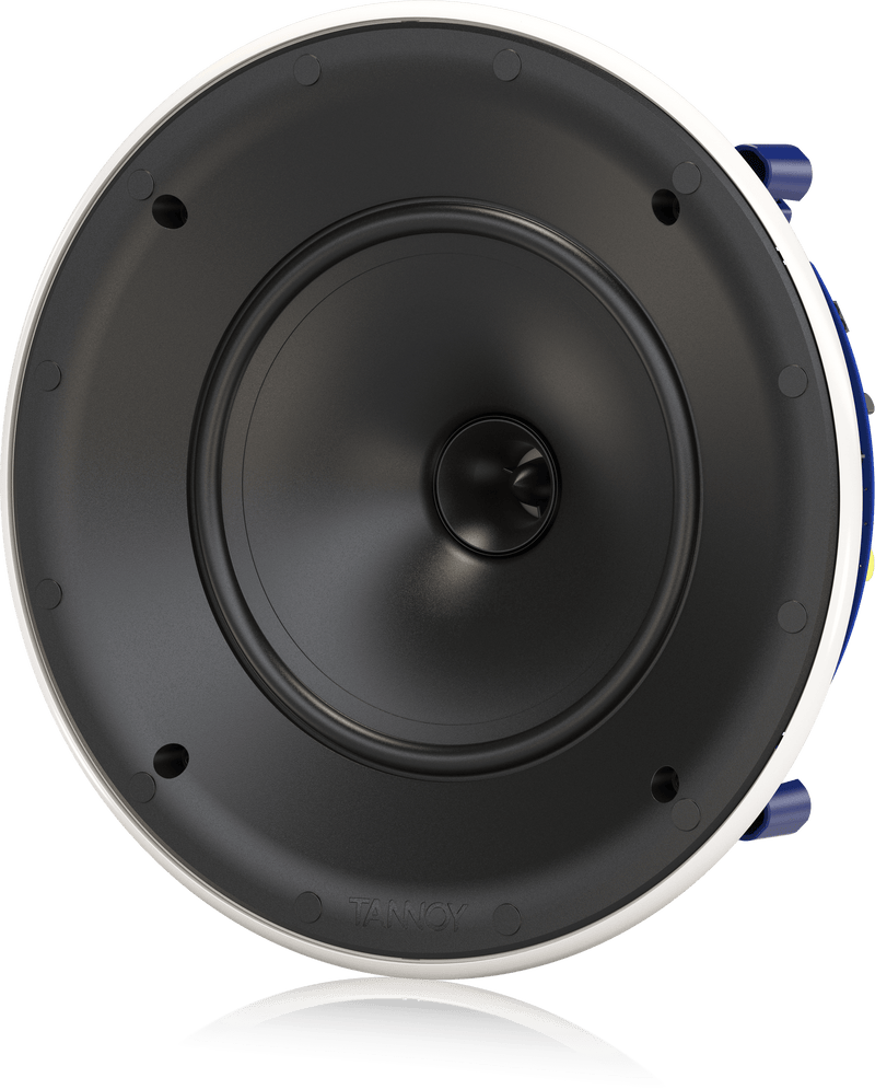Tannoy QCI 8DC High-Performance Dual Concentric In-Ceiling Loudspeaker for Installation Applications (Single, White) - 8"