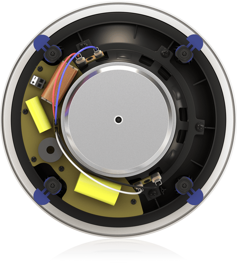 Tannoy QCI 6DC High-Performance Dual Concentric In-Ceiling Loudspeaker for Installation Applications (Single, White) - 6"