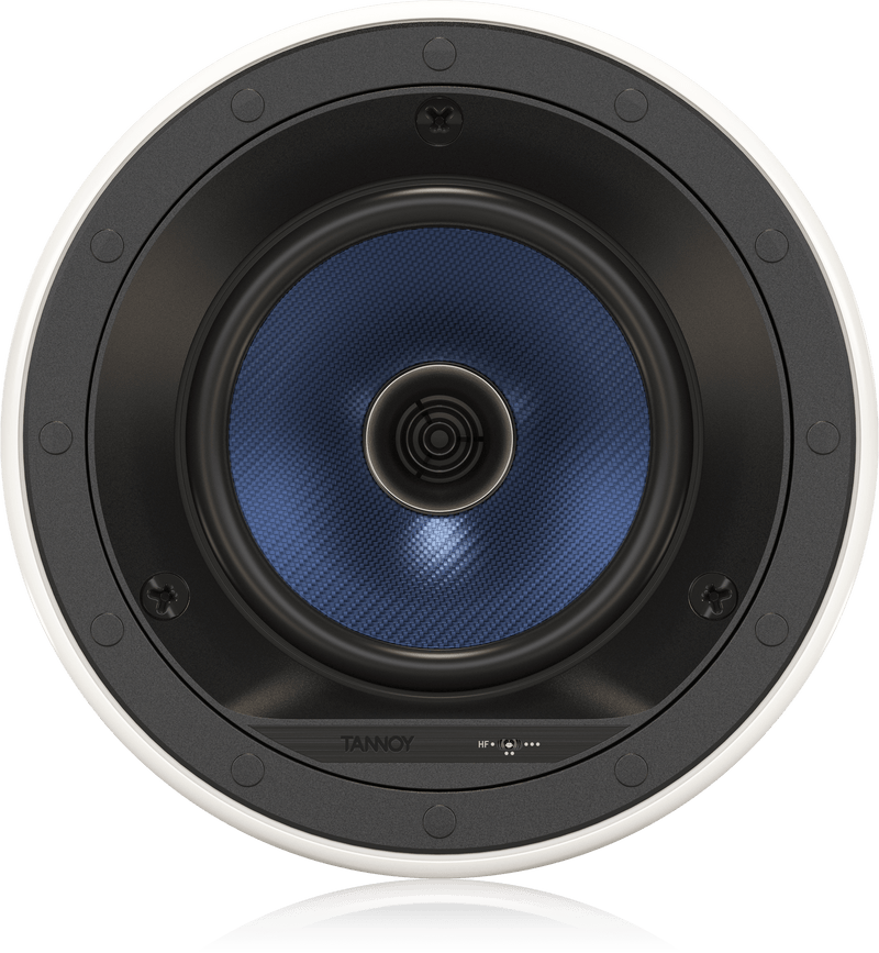 Tannoy PCI 6DC Premium Dual Concentric In-Ceiling Loudspeaker For Installation Applications (Single, White) - 6"
