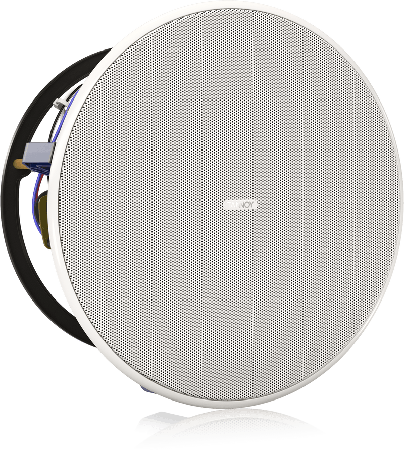 Tannoy PCI 6DC Premium Dual Concentric In-Ceiling Loudspeaker For Installation Applications (Single, White) - 6"