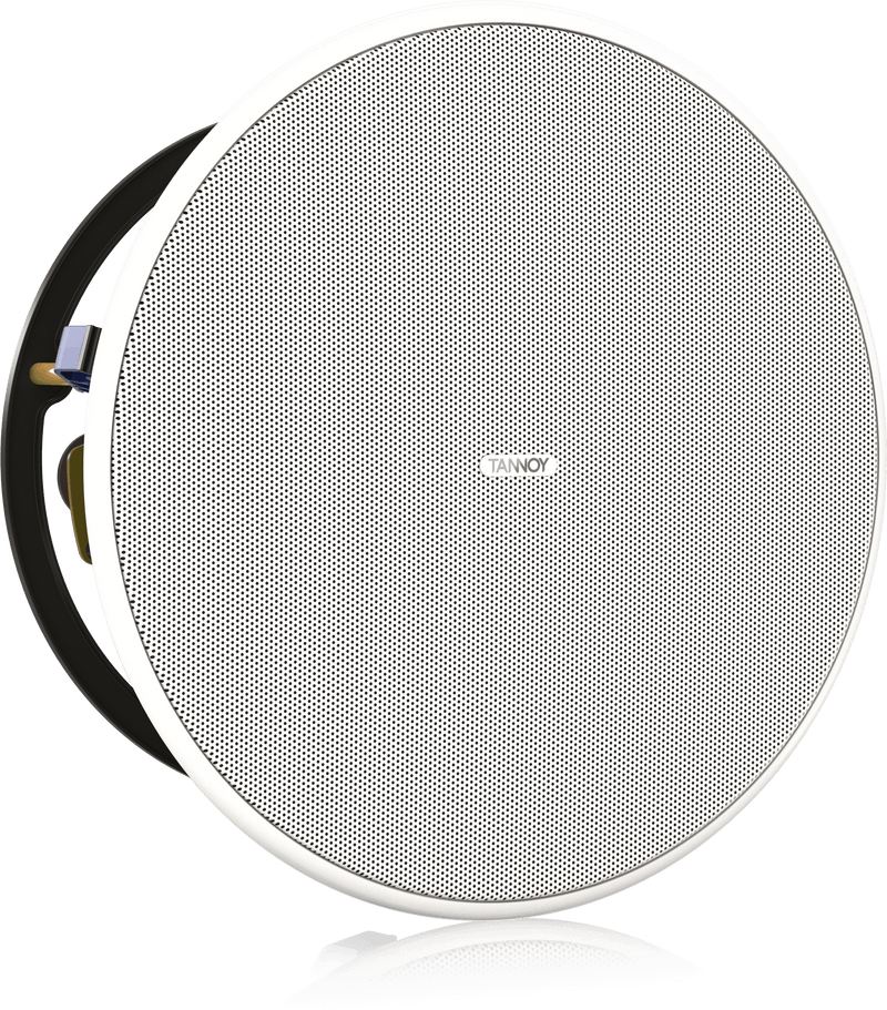 Tannoy PCI 6DC LP Premium Low Profile Dual Concentric In-Ceiling Loudspeaker for Installation Applications (Single, White) - 6"