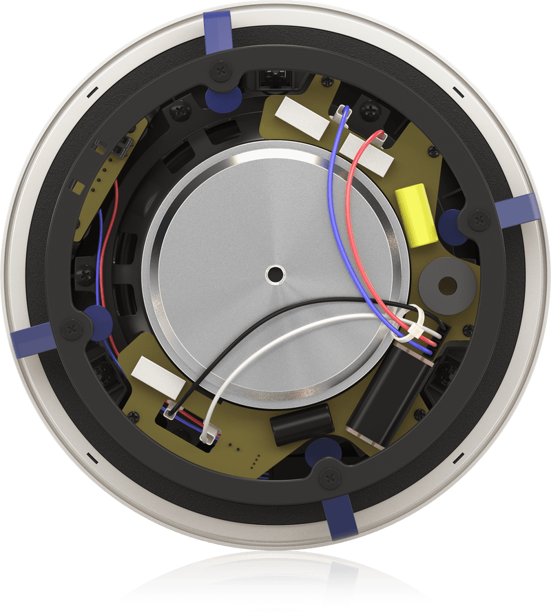 Tannoy PCI 6DC LP Premium Low Profile Dual Concentric In-Ceiling Loudspeaker for Installation Applications (Single, White) - 6"