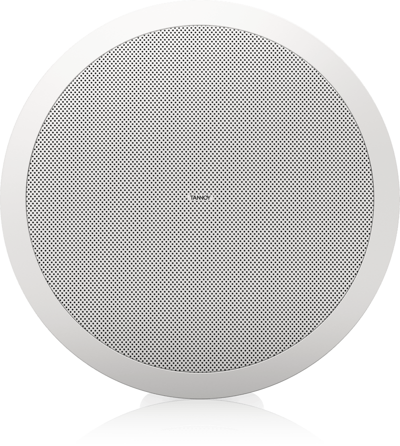Tannoy CVS 801S LZ In-Ceiling Subwoofer Loudspeaker for Installation Applications - Low Impedance Operation Only (Pair, White) - 8"